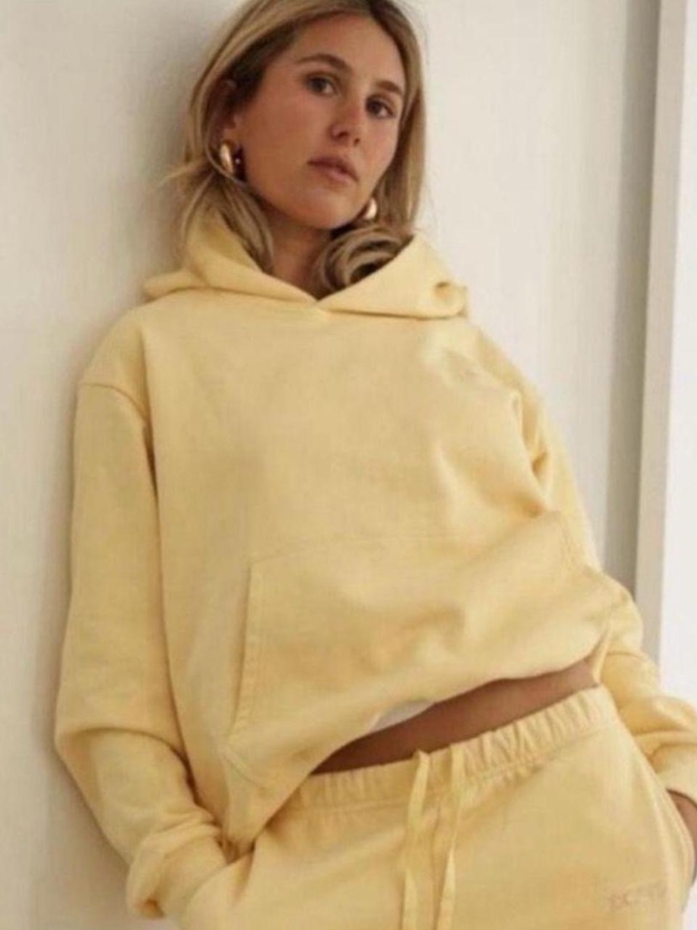 Parke Butter-Yellow hoodie - NOT SOLD ANYMORE!!